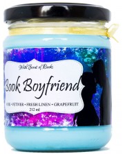 Ароматна свещ - Book Boyfriend, 212 ml -1