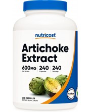 Artichoke Extract, 240 капсули, Nutricost