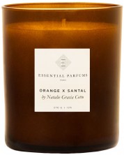 Ароматна свещ Essential Parfums - Orange x Santal by Natalie Gracia Cetto, 270 g -1