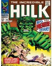 Арт принт Pyramid Marvel: The Hulk - Comic Cover