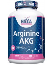 Arginine AKG, 1000 mg, 100 таблетки, Haya Labs -1