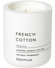 Ароматна свещ Blomus Fraga - S, French Cotton, Lily White -1