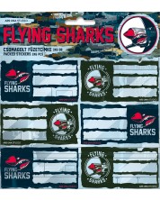Ученически етикети Ars Una Flying Sharks - 18 броя