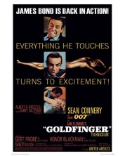 Арт принт Pyramid Movies: James Bond - Goldfinger Excitement -1