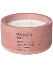 Ароматна свещ Blomus Fraga - XL, Sea Salt & Sage, Withered Rose -1