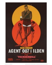 Арт принт Pyramid Movies: James Bond - Thunderball – Danish