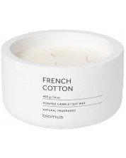 Ароматна свещ Blomus Fraga - XL, French Cotton, Lily White -1