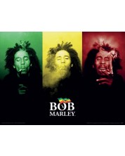 Арт принт Pyramid Music: Bob Marley - Tricolour Smoke -1