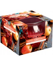 Ароматна свещ Bispol Aura - Apple-Cinnamon, 80 g -1