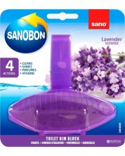 Ароматизатор за тоалетна Sano - WC Lavender, 55 g -1