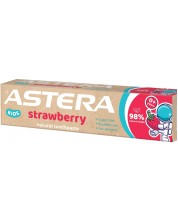 Astera Natural Kids Паста за зъби Strawberry, 0м+, 50 ml -1