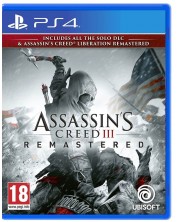 Assassin's Creed III Remastered + All Solo DLC & Assassin's Creed Liberation (PS4) -1