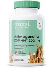 Ashwagandha KSM-66, 200 mg, 120 капсули, Osavi -1