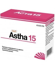 Astha 15, 40 капсули, Sun Wave Pharma -1