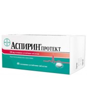 Аспирин Протект, 100 mg, 40 таблетки, Bayer -1