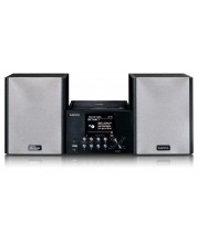 Аудио система Lenco - MC-250BK, черна/сива -1