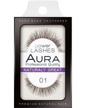 Aura Изкуствени мигли Naturaly Great N001 -1