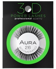 Aura 3D Мигли за очи Power Lashes, Boomerang N026