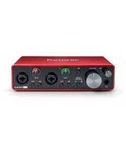 Аудио интерфейс Focusrite - Scarlett 2i2 3rd Gen, червен -1