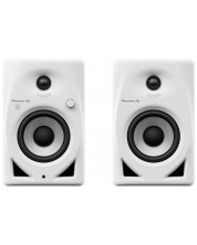 Аудио система Pioneer DJ - DM-40D-BT, 2.0, бяла -1