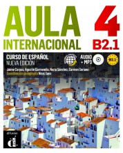 Aula Internacional 4 - B2.1 / Испански език - ниво В2.1: Учебник + CD (ново издание) -1