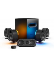 Аудио система SteelSeries - Arena 9, 5.1, черна