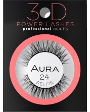 Aura 3D Мигли за очи Power Lashes, Selfie N024 -1