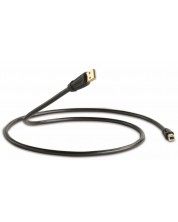 Кабел QED - Performance Graphite, USB-A/USB-B  , 1.5 m, черен