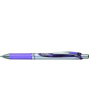 Автоматичен ролер Pentel - Energel BL77, 0.7 mm, лилав