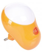 Автоматична нощна лампа Tigex - Led, жълта -1
