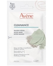 Avène Cleanance Детоксикираща маска за лице, 2 x 6 ml