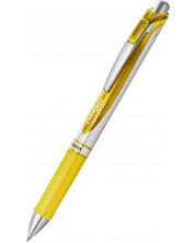 Автоматичен ролер Pentel Energel BL 77 - 0.7mm, жълт