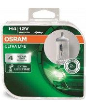 Авто крушки Osram - H4, 64193ULT, Ultra Life -1