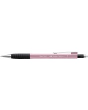Автоматичен молив Faber-Castell Grip - 0.5 mm, розов -1