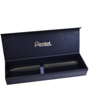 Автоматичен ролер Pentel EnerGel - Черна, в кутия