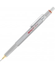 Автоматичен молив Rotring 800 - 0.5 mm, сребрист