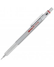 Автоматичен молив Rotring 600 - 0.5 mm, сребрист