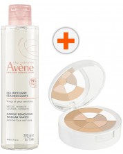 Avène Комплект - Прозрачна пудра-мозайка и Мицеларна вода, 10 g + 200 ml -1