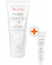 Avène Cicalfate+ Комплект - Крем за ръце и Балсам за устни, 100 + 10 ml