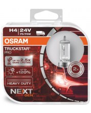 Авто крушки Osram - H4, 64196TSP, Truckstar Pro