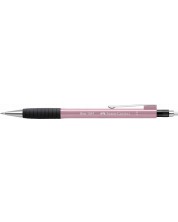 Автоматичен молив Faber-Castell Grip - 0.7 mm, розов -1