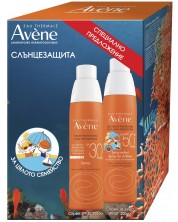 Avène Sun Комплект - Спрей за възрастни SPF30 и Cпрей за деца SPF50+, 2 х 200 ml (Лимитирано) -1