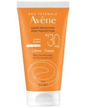 Avène Sun Слънцезащитен крем за лице, SPF30, 50 ml