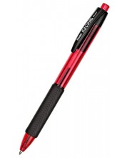Автоматична химикалка Pentel - Kachiri 457, 0.7 mm, червена