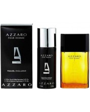 Azzaro Комплект Pour Homme - Тоалетна вода и Спрей дезодорант, 100 + 150 ml -1