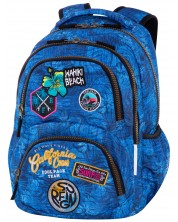 Ученическа раница Cool Pack Dart - Badges G Blue