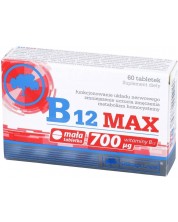 B12 Max, 700 mcg, 60 таблетки, Olimp -1