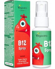 B12 Spray Junior, череша, 25 ml, Vegavero -1