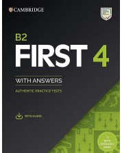 B2 First for Schools 4. Student's Book with answers, with audio, with resource bank -1