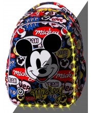 Ученическа светеща LED раница Cool Pack Joy S - Mickey Mouse -1
